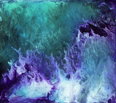 Enchanted Ocean Abstract Painting