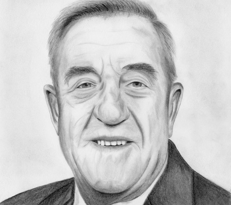 Tom Clark Pencil Sketch